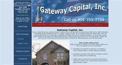 Desktop Screenshot of gatewaycapitalinc.com